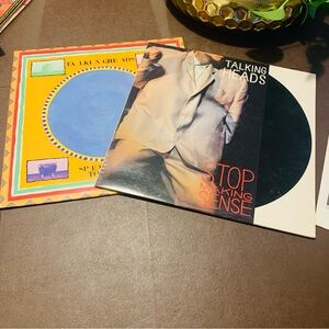 Talking Heads lot of 2 albums, Stop Making Sense & Speaking In Tongues,